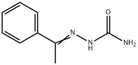 (Z)-1-(1-苯乙烷)氨基脲, 2492-30-0, 结构式