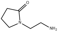 1-(2-アミノエチル)ピロリジン-2-オン 化学構造式
