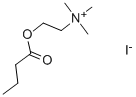 BUTYRYLCHOLINE IODIDE Struktur