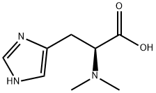 N,N-ジメチル-HISTIDINE 化学構造式