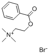 苯甲酰溴化胆碱,24943-60-0,结构式