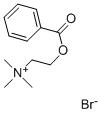 BENZOYLCHOLINE BROMIDE Structure