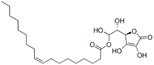 [(2S)-2-[(2R)-4,5-二羟基-3-氧代呋喃-2-基]-2-羟基乙基](Z)-十八碳-9-烯酸酯, 2495-84-3, 结构式