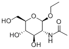 乙基-2-乙酰氨基-2-脱氧-Β-D-吡喃葡萄糖苷,2495-96-7,结构式