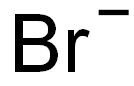 溴离子(溴化物)标准溶液, 24959-67-9, 结构式