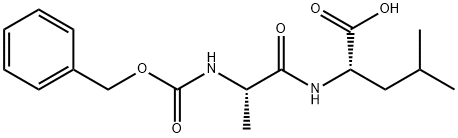 Z-L-Ala-L-Leu-OH 化学構造式