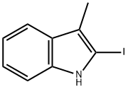 2-iodo-3-methyl-1H-indole Structure