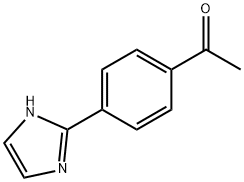 1-[4-(1H-IMIDAZOL-2-YL)-PHENYL]-ETHANONE Struktur