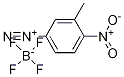 3-Methyl-4-nitrobenzenediazoniuM Tetrafluoroborate Structure