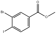 3-溴-4-碘苯甲酸甲基酯, 249647-24-3, 结构式