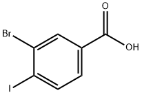 3-bromo-4-iodobenzoic acid Structure