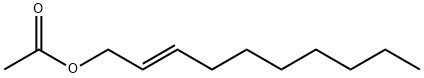 乙酸[(E)-2-癸烯-1-基]酯, 2497-23-6, 结构式