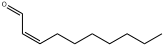 (Z)-2-デセナール 化学構造式