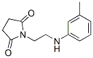 N-[2-(m-Toluidino)ethyl]succinimide,2498-12-6,结构式