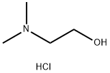 DIMETHYL-(2-HYDROXYETHYL)AMMONIUMCHLORIDE, 2498-25-1, 结构式