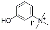 TRIMETHYL(3-HYDROXYPHENYL)AMMONIUMIODIDE Structure