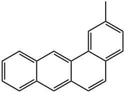 2-methylbenz(a)anthracene 结构式