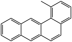 1-甲基苯并[A]蒽,2498-77-3,结构式