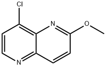 8-氯-2-甲氧基-1,5-萘啶,249889-68-7,结构式