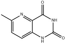 6-メチルピリド[3,2-d]ピリミジン-2,4(1H,3H)-ジオン 化学構造式