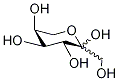 D-Fructose-3-13C Structure