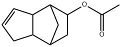 醋酸3A,4,5,6,7,7A-六氢化-4,7-亚甲基1H茚-6-醇酯, 2500-83-6, 结构式