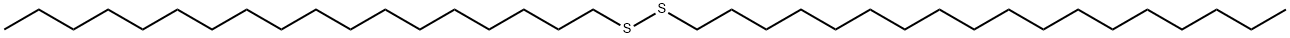 DI-N-OCTADECYL DISULFIDE Structure