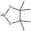 4,4,5,5-テトラメチル-1,3,2-ジオキサボロラン 化学構造式
