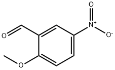 2-甲氧基-5-硝基苯甲醛, 25016-02-8, 结构式