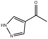4-アセチル-1H-ピラゾール 化学構造式