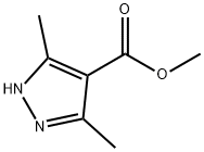 3,5-二甲基-1H-4-吡唑羧酸甲酯, 25016-18-6, 结构式
