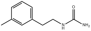 1-(m-Methylphenethyl)urea Struktur