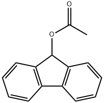 9-FLUORENYL ACETATE Structure