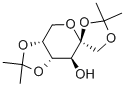 1,2:4,5-二-O-异亚丙基-BETA-D-吡喃果糖,25018-67-1,结构式