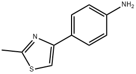 4-(2-METHYL-1,3-THIAZOL-4-YL)ANILINE Structure