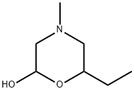 2-MORPHOLINOL, 6-ETHYL-4-METHYL- (9CI),250244-75-8,结构式