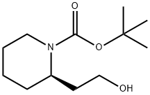 (R)-1-N-BOC-PIPERIDINE-2-ETHANOL
 Struktur