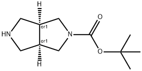 cis-2-Boc-六氢吡咯并[3,4-c]吡咯,250275-15-1,结构式