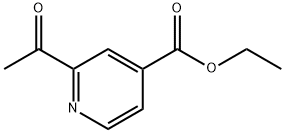 Ethyl 2-acetylisonicotinate 化学構造式