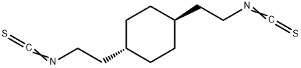 trans-1,4-bis(2-isothiocyanatoethyl)cyclohexane 结构式