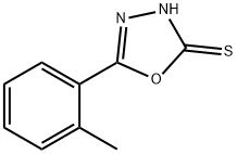 5-(O-TOLYL)-1,3,4-恶二唑-2-硫醇,2503-66-4,结构式