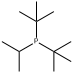 ビス(1,1-ジメチルエチル)(1-メチルエチル)ホスフィン 化学構造式