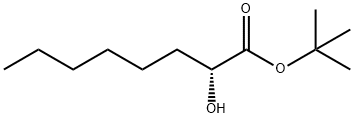 TERT-BUTYL (R)-2-HYDROXYOCTANOATE Struktur