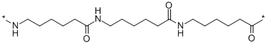 ナイロン６ 化学構造式