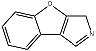 3H-Benzofuro[2,3-c]pyrrole 结构式