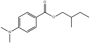 2-methylbutyl 4-(dimethylamino)benzoate Structure