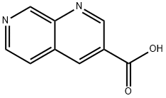 1,7-NAPHTHYRIDINE-3-CARBOXYLIC ACID Struktur