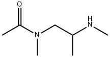 Acetamide, N-methyl-N-[2-(methylamino)propyl]- (9CI) Struktur