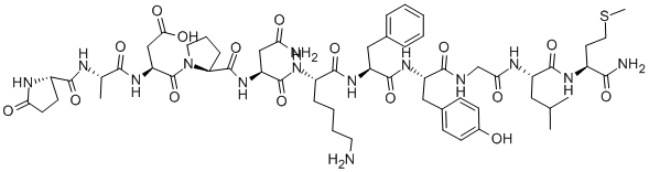 Physalaemin, 2507-24-6, 结构式