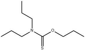 Carbamothioic  acid,  dipropyl-,  O-propyl  ester  (9CI) 结构式